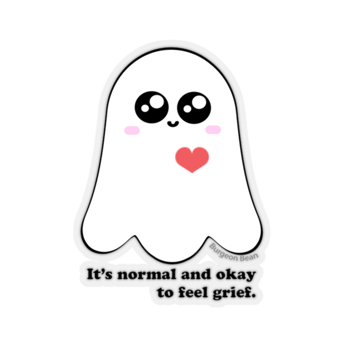 Gracious Ghost Sticker