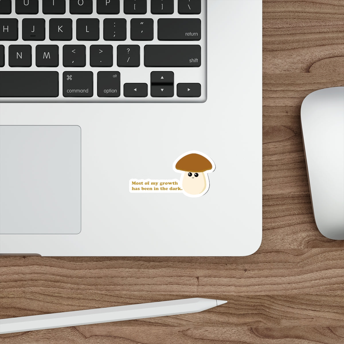 Mindful Mushroom Sticker - UV & Water Resistant