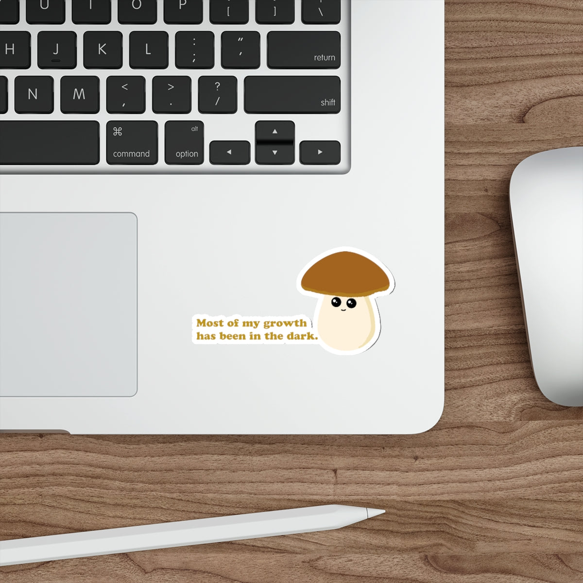 Mindful Mushroom Sticker - UV & Water Resistant