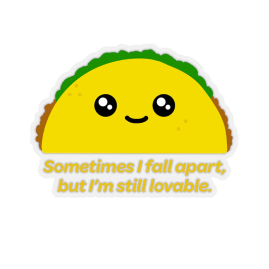 Tenacious Taco Sticker