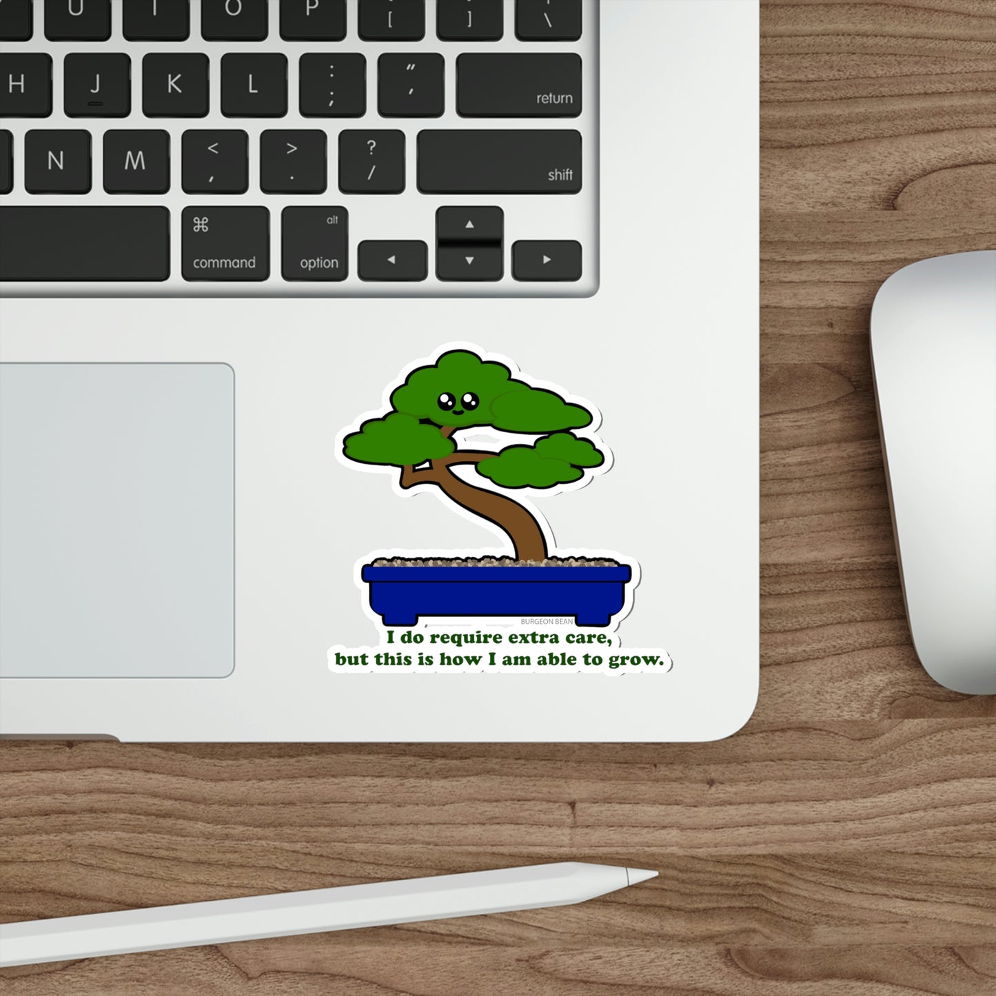 Becoming Bonsai Sticker - UV & Water Resistant