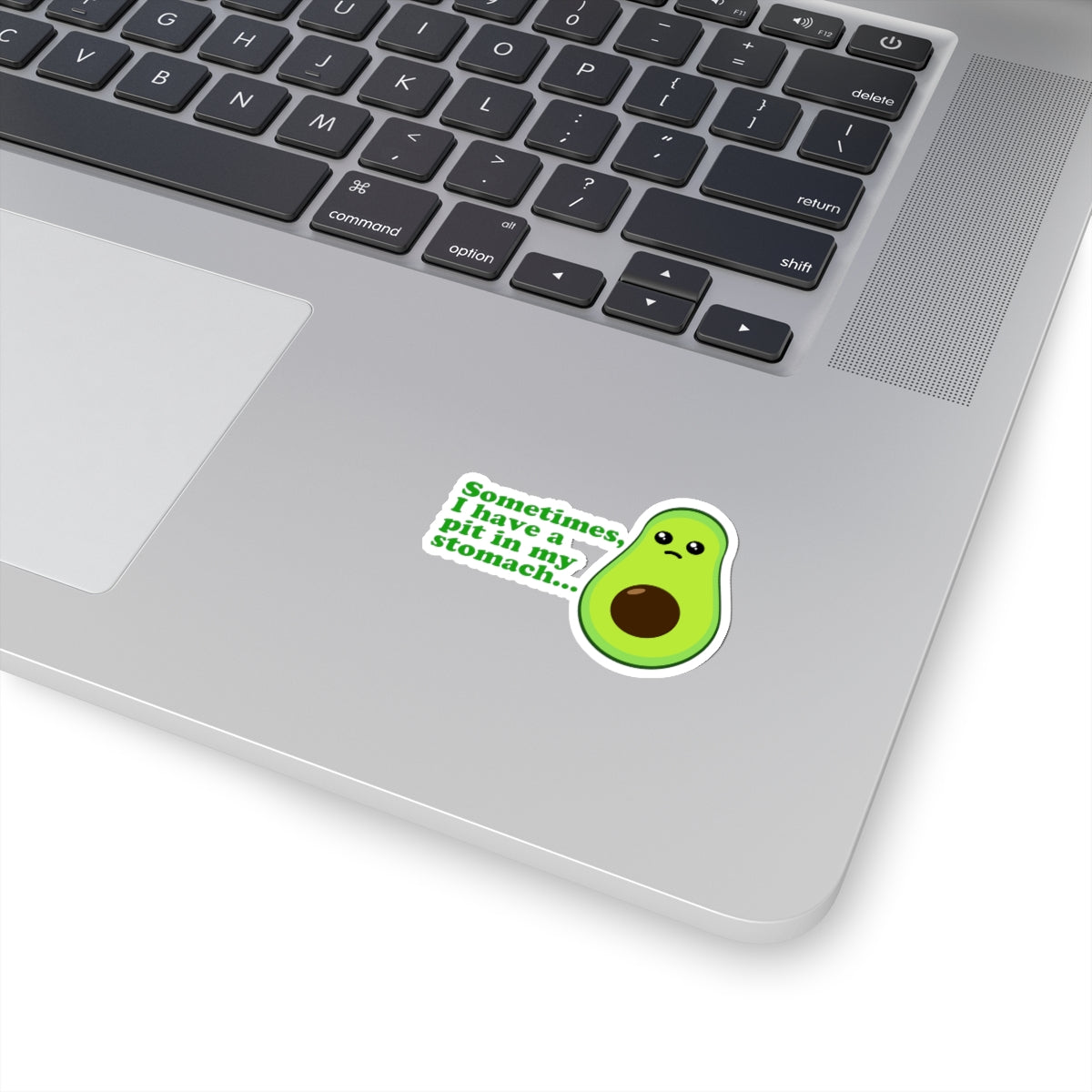 Anxious Avocado Sticker