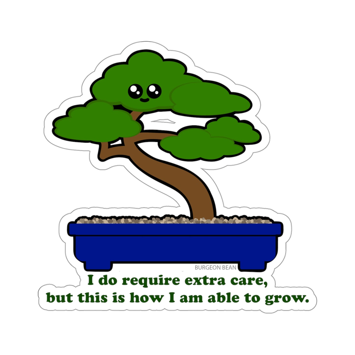 Becoming Bonsai Sticker