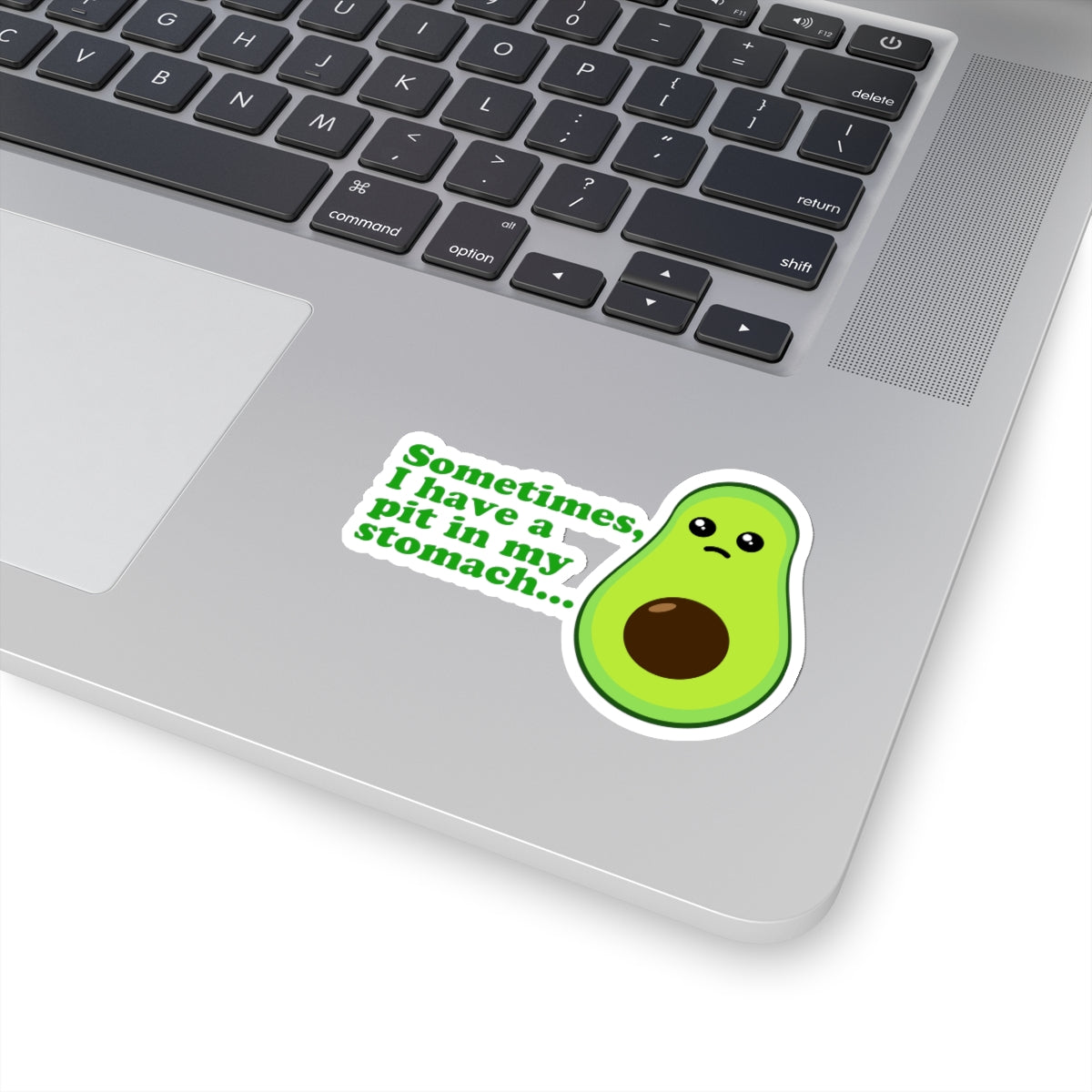 Anxious Avocado Sticker