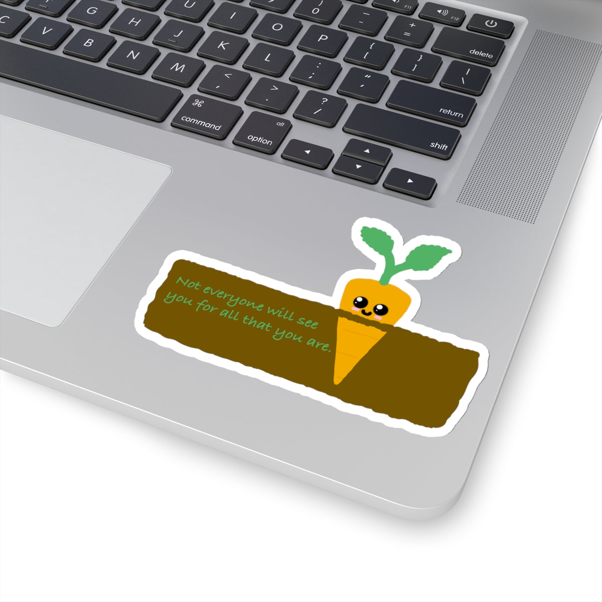 Confident Carrot Sticker