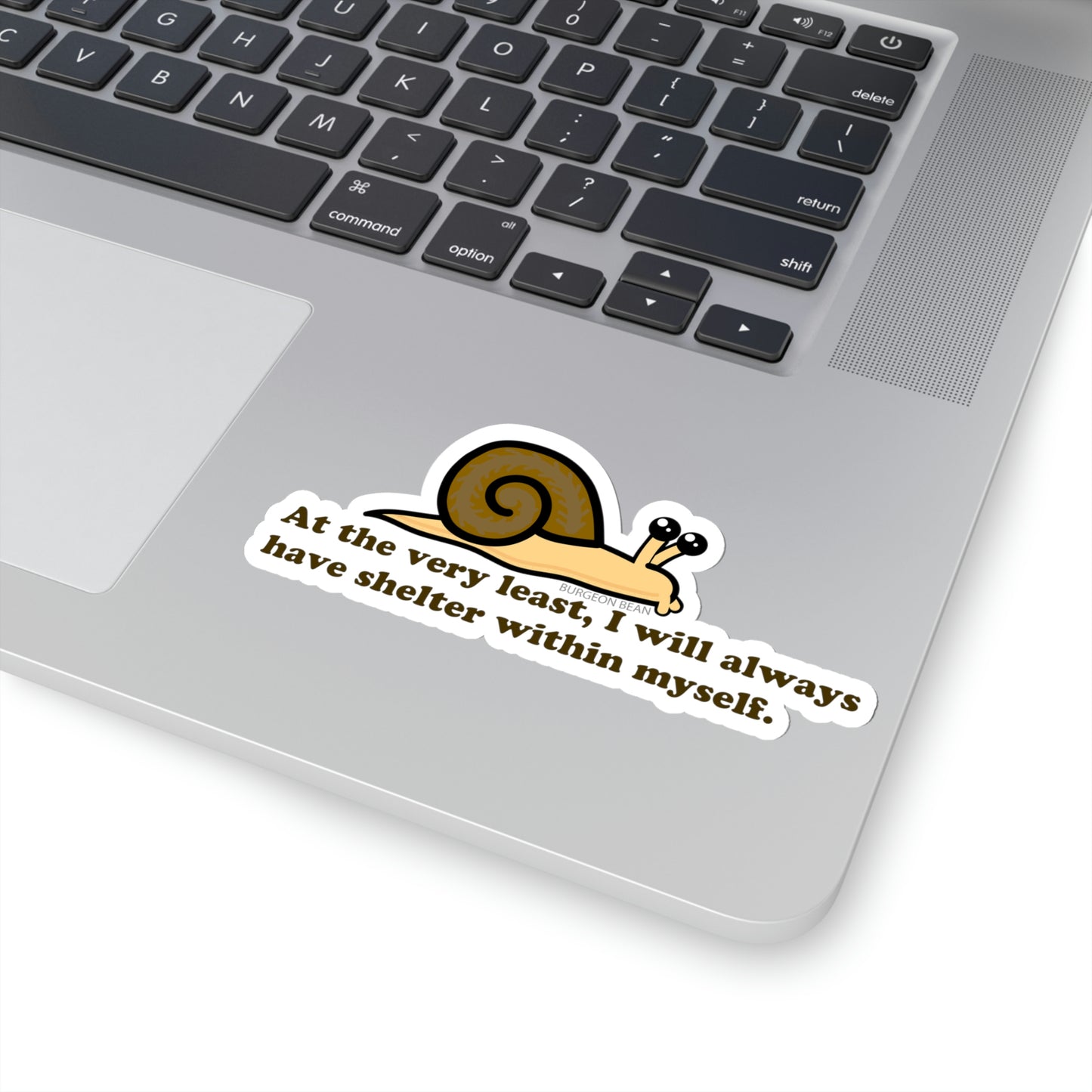 Self-reliant Snail Sticker