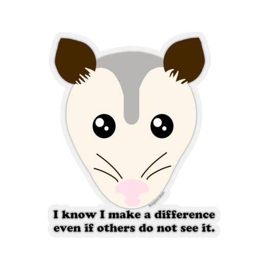 Persistent Possum Sticker