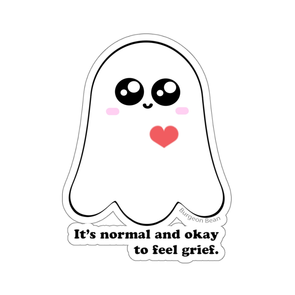 Gracious Ghost Sticker