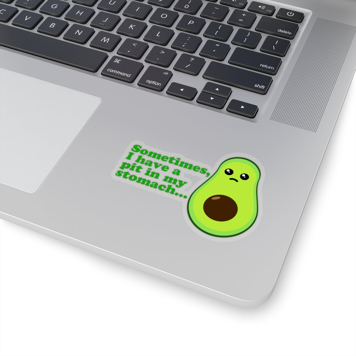 Anxious Avocado Sticker