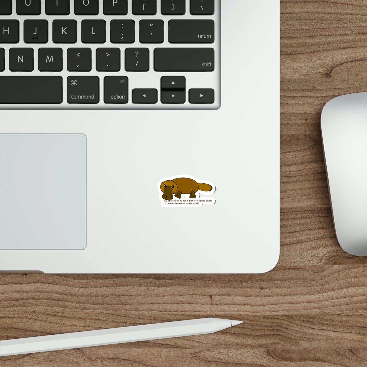 Proud Platypus Sticker - UV & Water Resistant