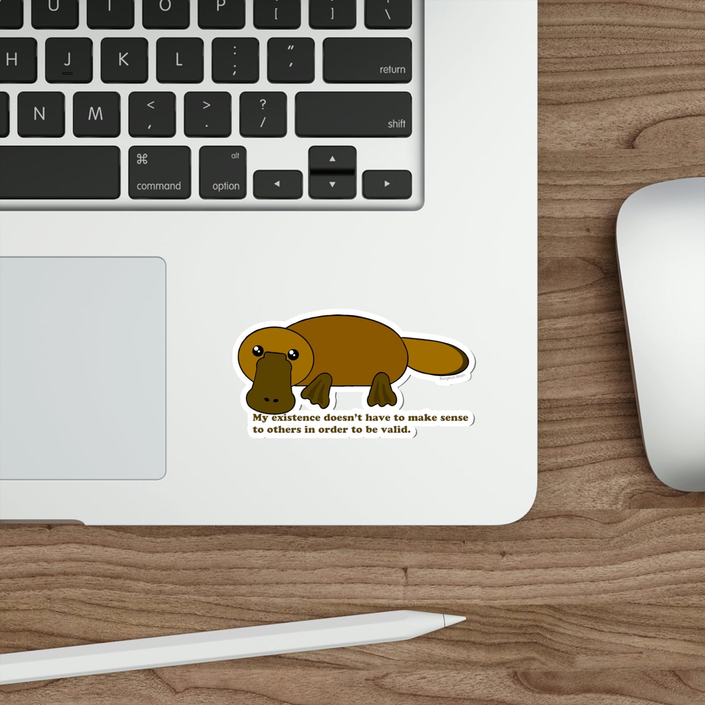 Proud Platypus Sticker - UV & Water Resistant