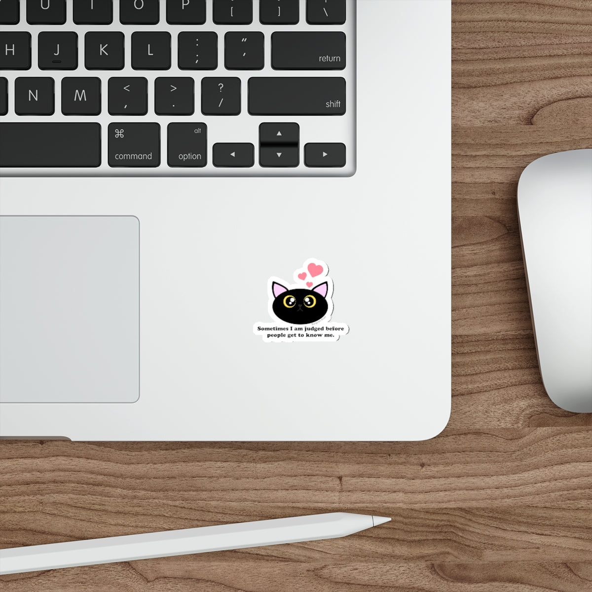 Kind Kitty Sticker - UV & Water Resistant