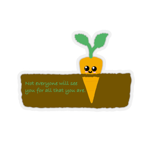 Confident Carrot Sticker