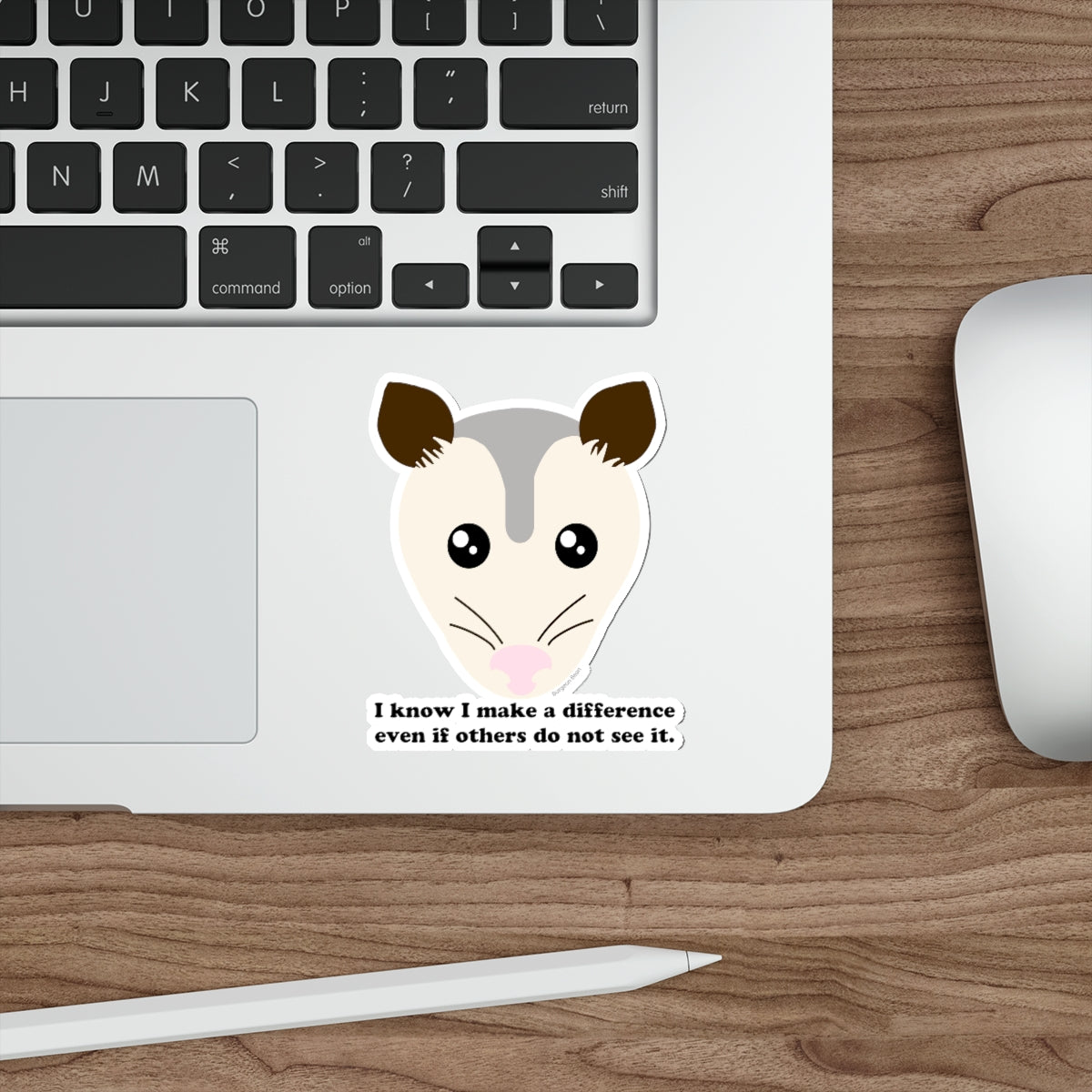 Persistent Possum Sticker - UV & Water Resistant