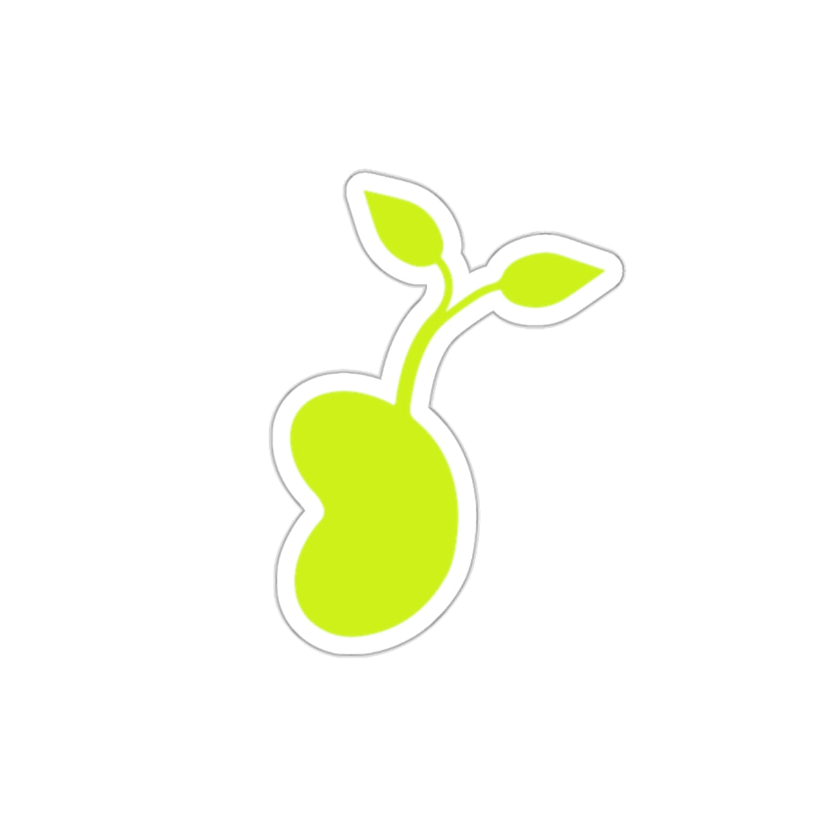 The Green Bean Sticker - UV & Water Resistant