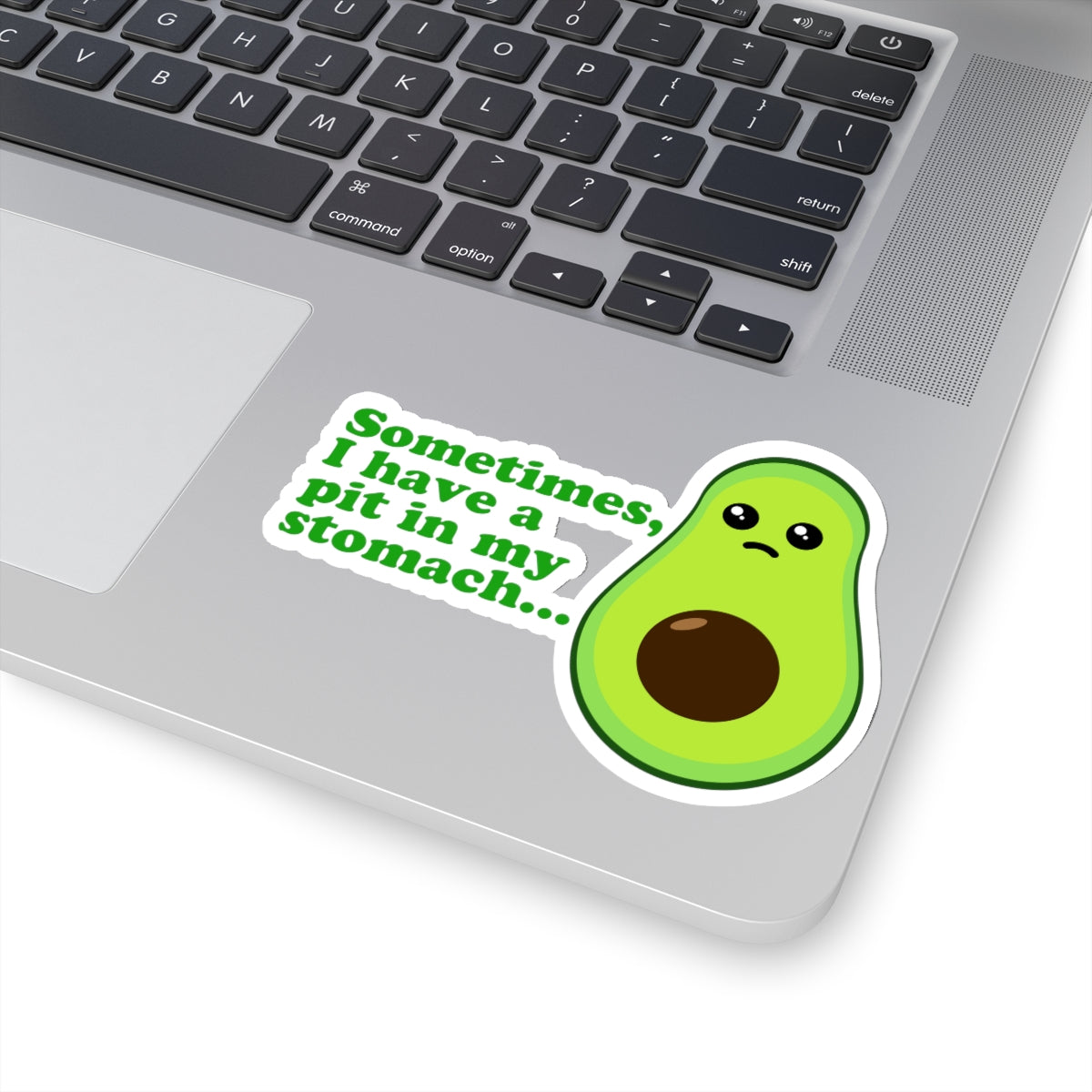 Anxious Avocado Sticker