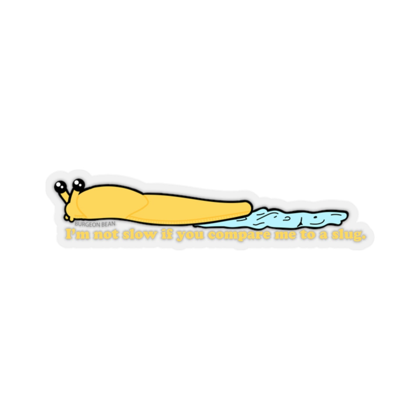 Serene Slug Sticker