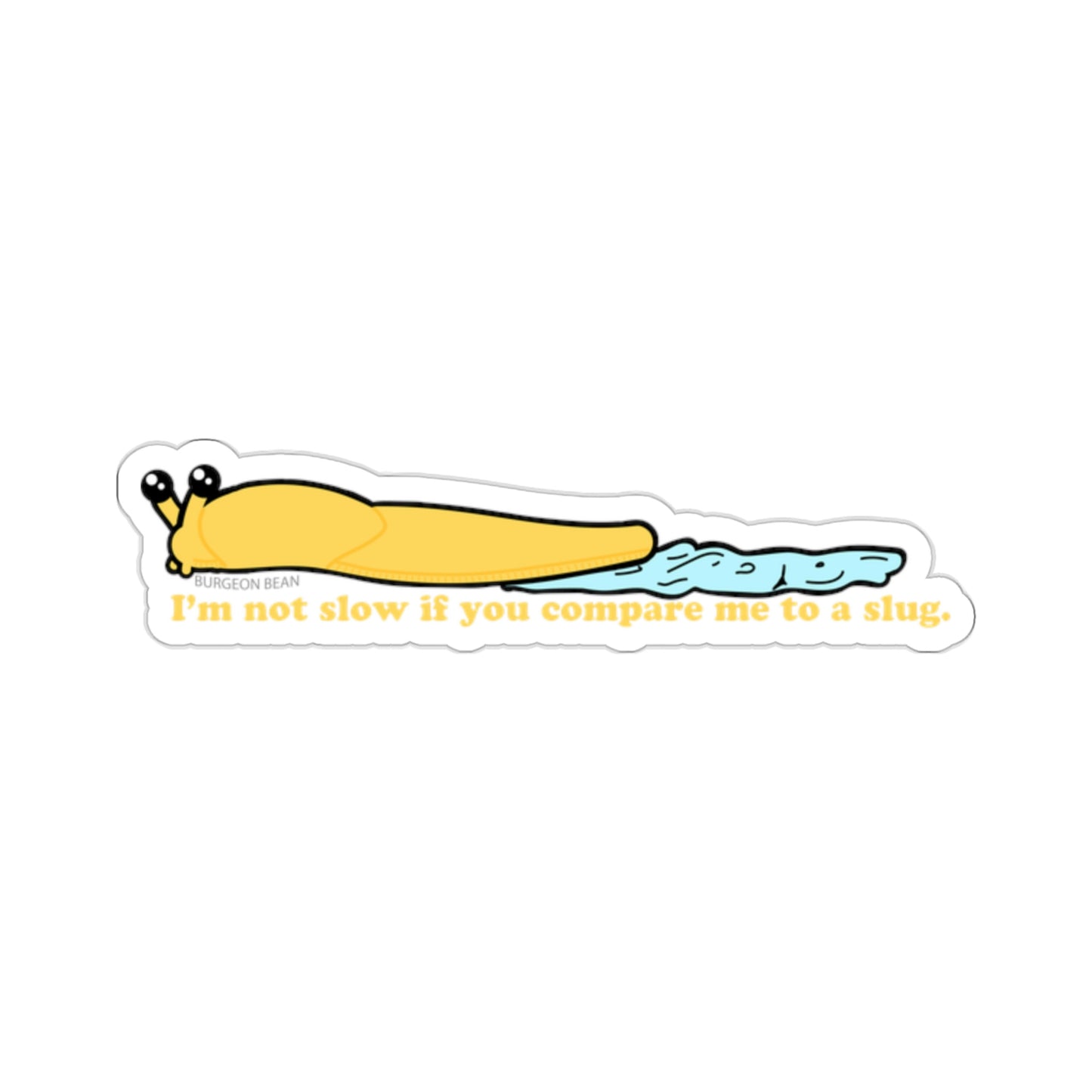 Serene Slug Sticker