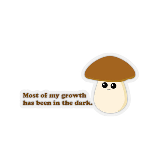 Mindful Mushroom Sticker