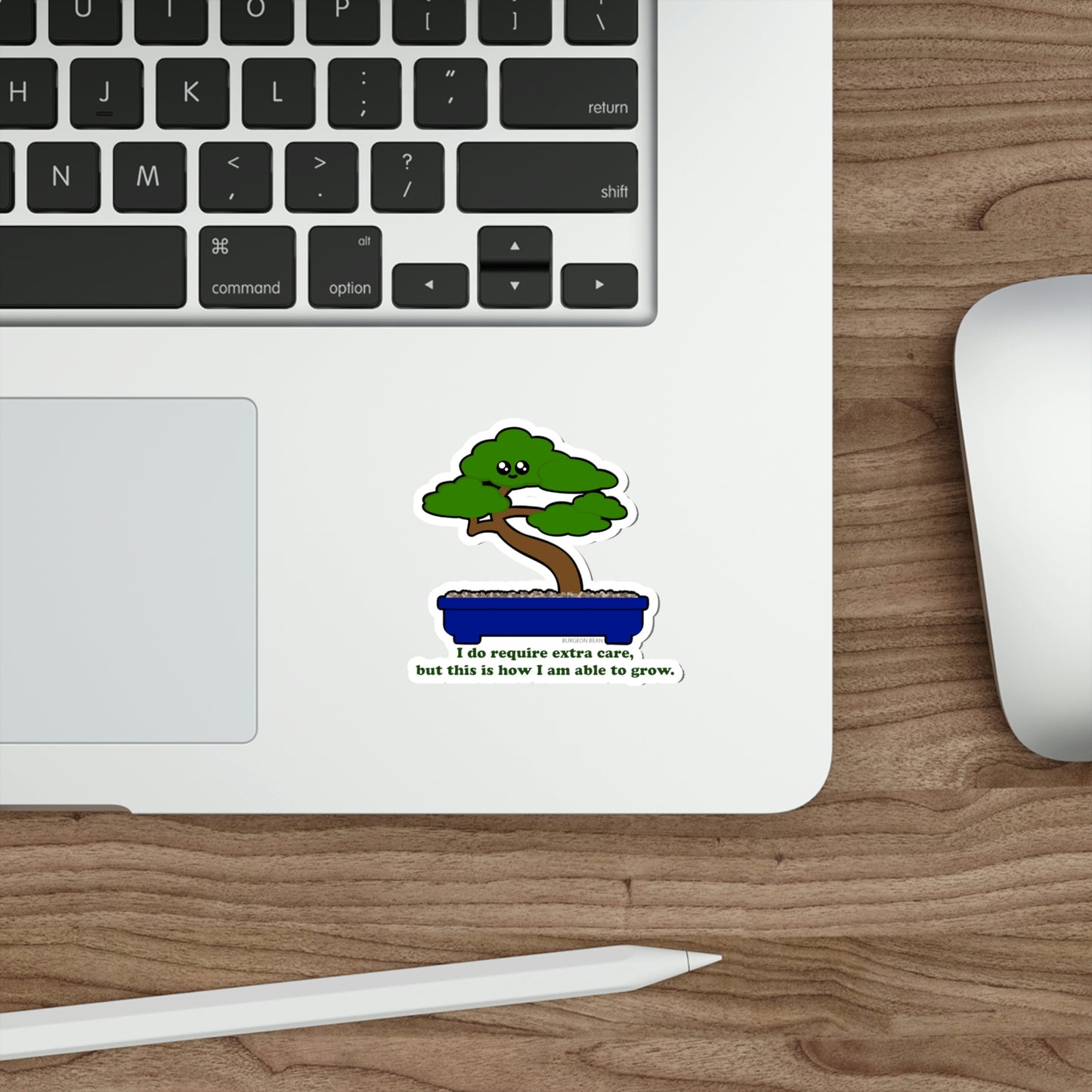 Becoming Bonsai Sticker - UV & Water Resistant